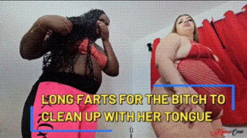 Karina Cruel Farting  Enema - LONG FARTS FOR THE BITCH TO CLEAN UP WITH HER TONGUE - BRITNEY HUNTER.webp