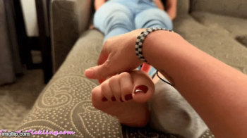 Savannah Costellos Socks to Barefeet Nibble Tickled by Kody Evans POV HD MP4.webp