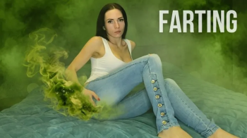 Farting in Blue and White Jeans.webp